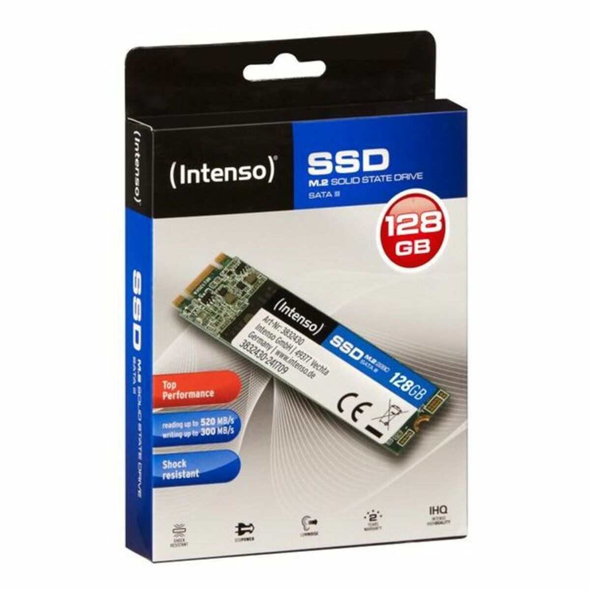 Harddisk INTENSO IAIDSO0192 128 GB SSD 2.5" SATA III